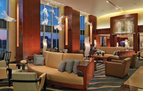 Battery Wharf Hotel Boston lobby
